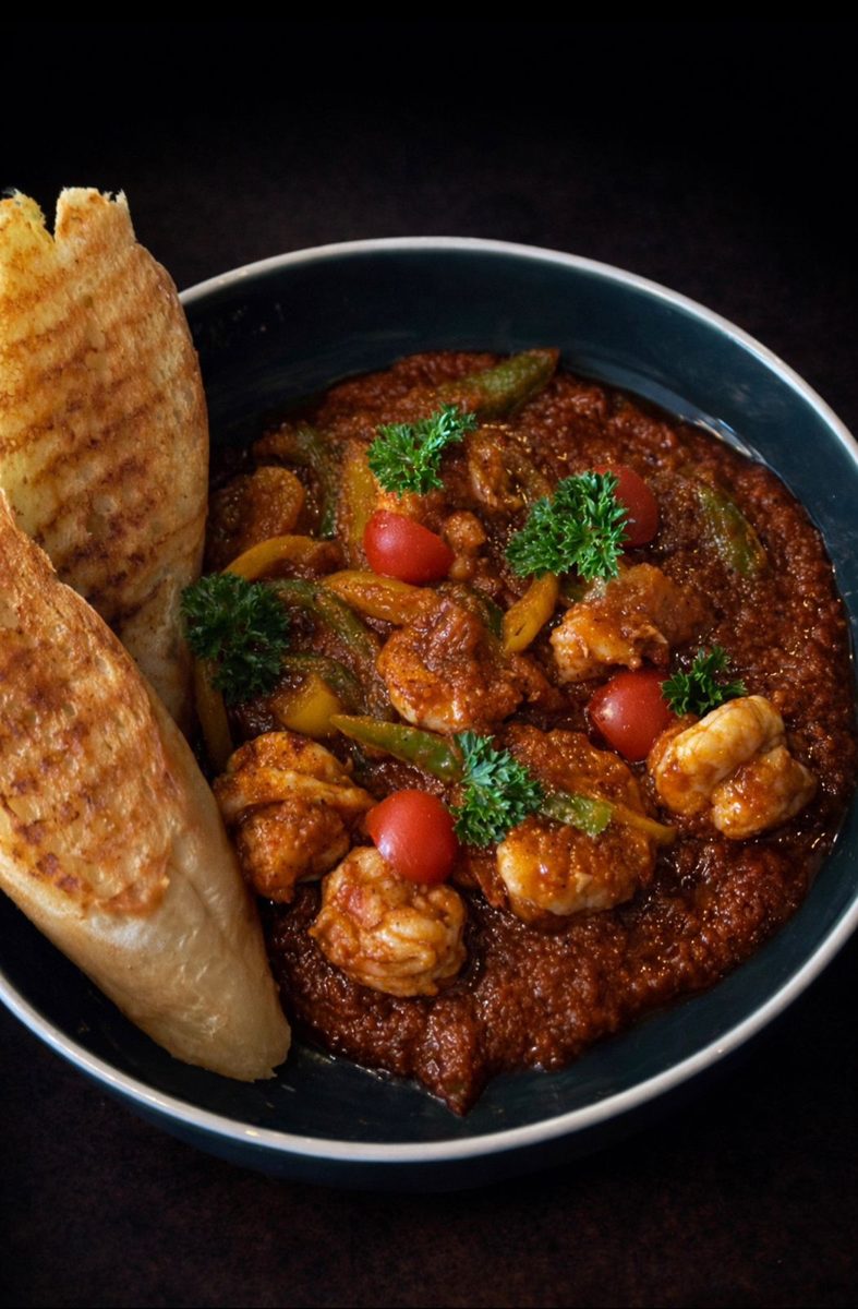 Fried Shrimp Paprika Rossa